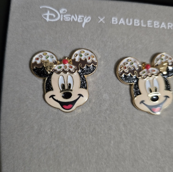 Disney Baublebar Ice Cream Sundae Earrings - Picture 2 of 3